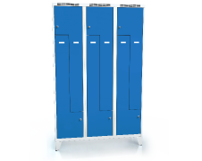 Kleiderschränke mit eingesetzter Tür in Z ALSIN mit Füße 1920 x 1200 x 500